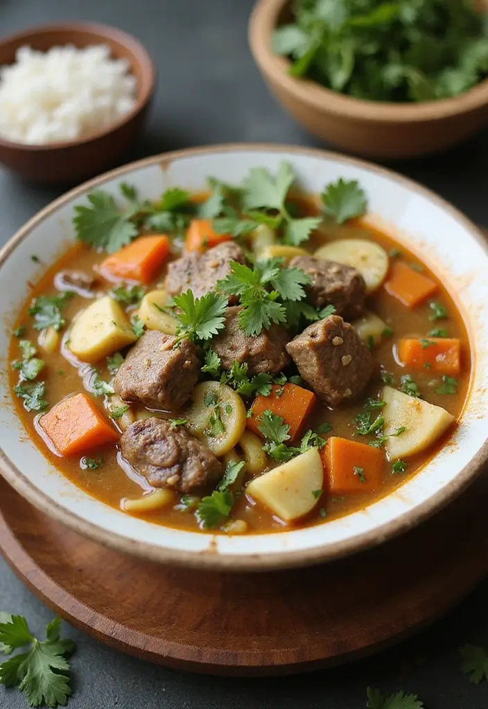 28 Meat Soup Recipes That Warm You Up - 8. Thai Coconut Beef Soup