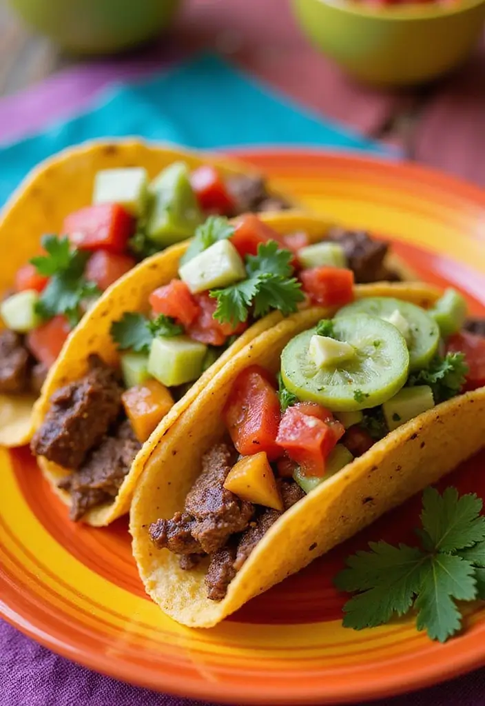 28 Meat and Potato Recipes That Satisfy Every Craving - 12. Potato and Beef Tacos