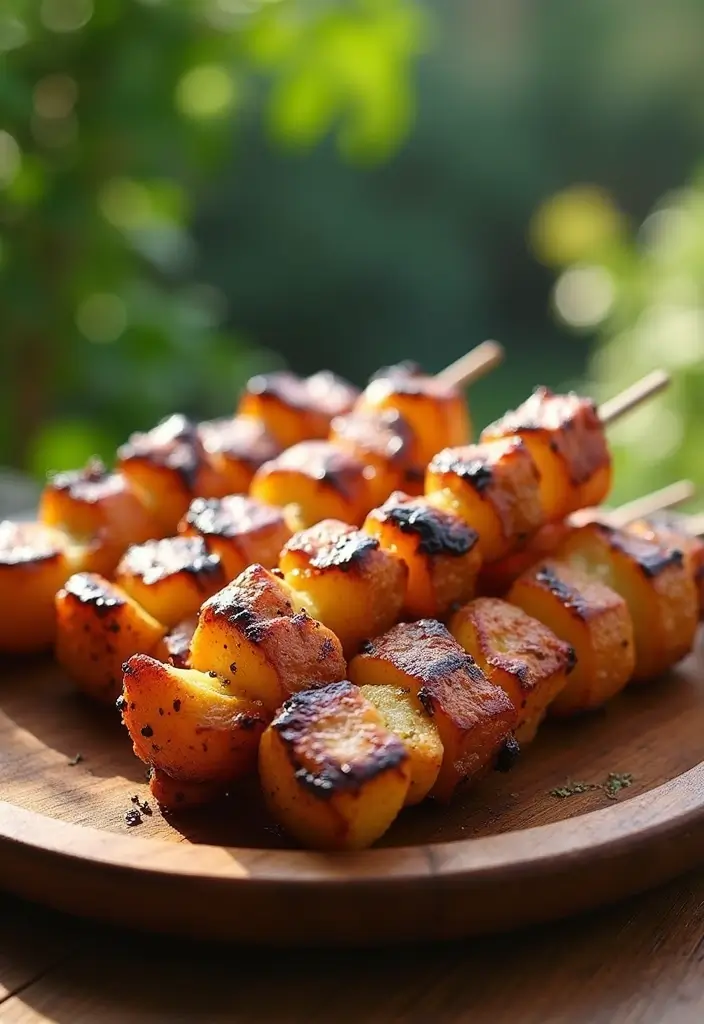28 Meat and Potato Recipes That Satisfy Every Craving - 14. Meat and Potato Kebabs