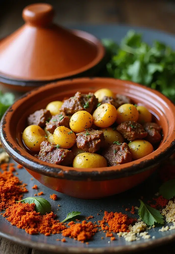 28 Meat and Potato Recipes That Satisfy Every Craving - 20. Potato and Beef Tagine