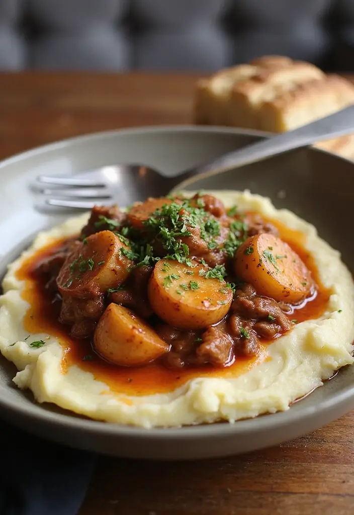 28 Meat and Potato Recipes That Satisfy Every Craving - 22. Potato and Beef Ragu