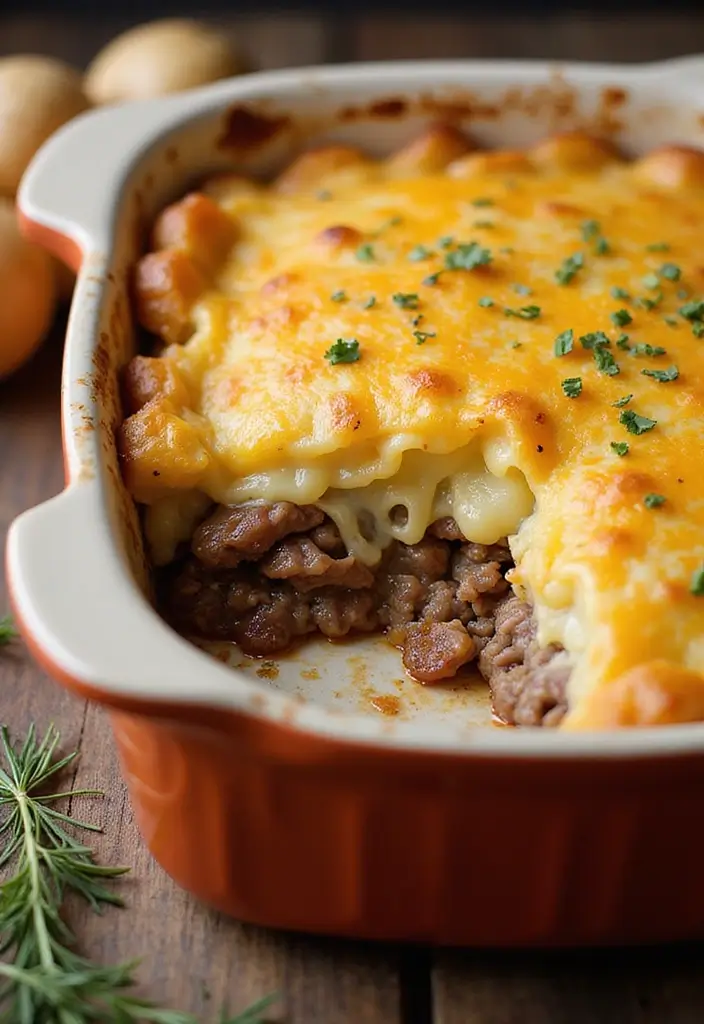 28 Meat and Potato Recipes That Satisfy Every Craving - 3. Meat and Potato Casserole