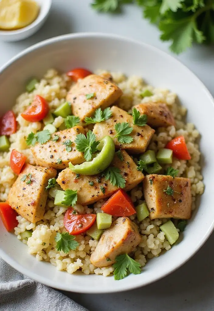 28 One-Pan Chicken Recipes That Save Time and Dishes - 20. One-Pan Chicken and Cauliflower Rice