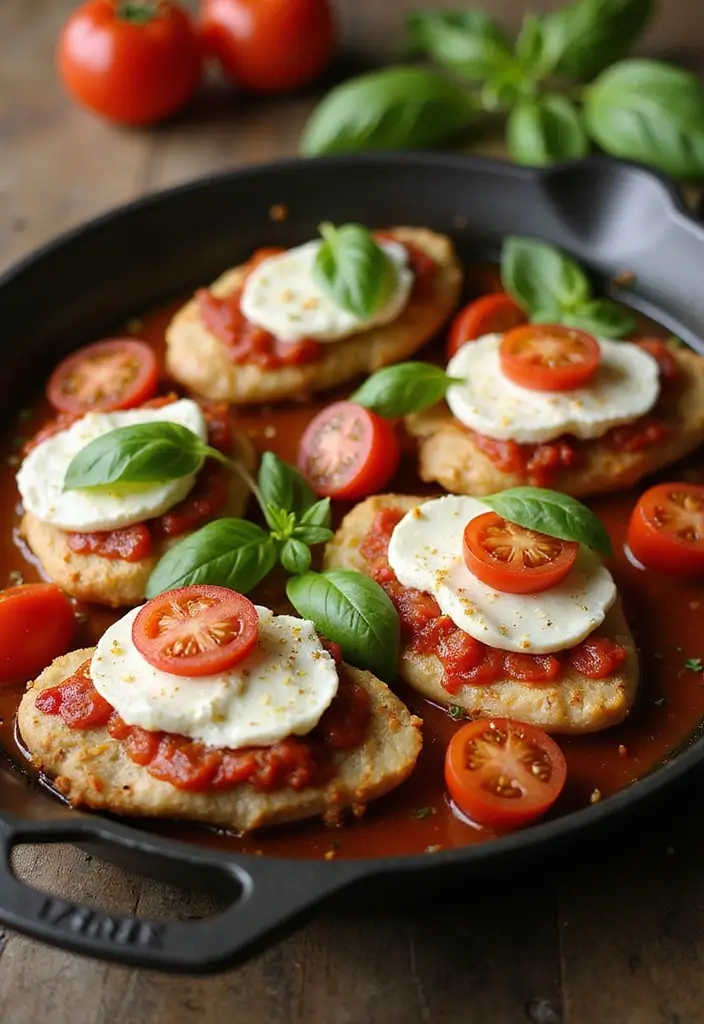 28 One-Pan Chicken Recipes That Save Time and Dishes - 21. One-Pan Chicken Caprese