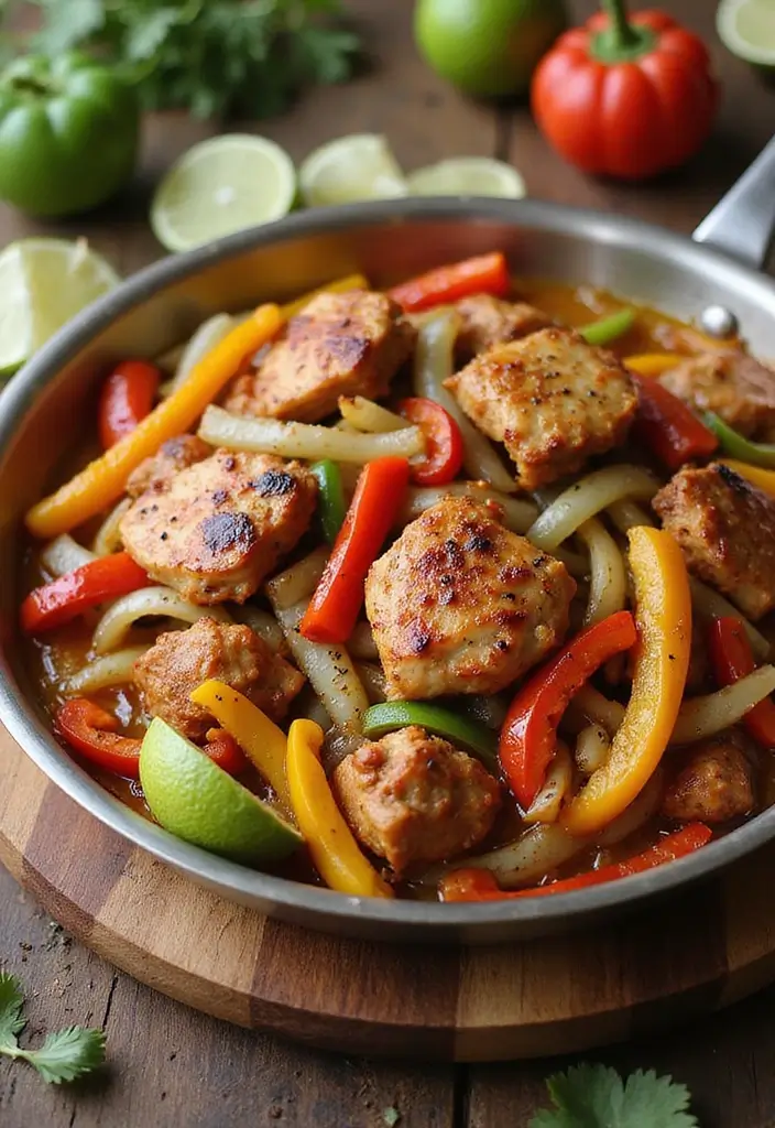 28 One-Pan Chicken Recipes That Save Time and Dishes - 3. One-Pan Chicken Fajitas