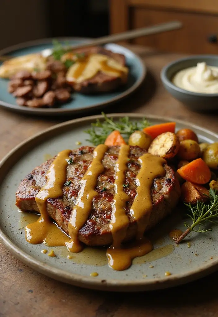 28 Pan-Seared Steak Recipes for Perfect Crusts - 10. Maple Mustard Steak