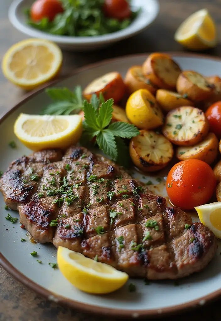 28 Pan-Seared Steak Recipes for Perfect Crusts - 15. Mediterranean Grilled Steak