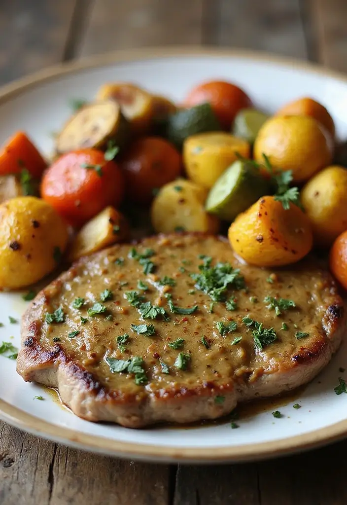 28 Pan-Seared Steak Recipes for Perfect Crusts - 16. Mustard Herb Steak
