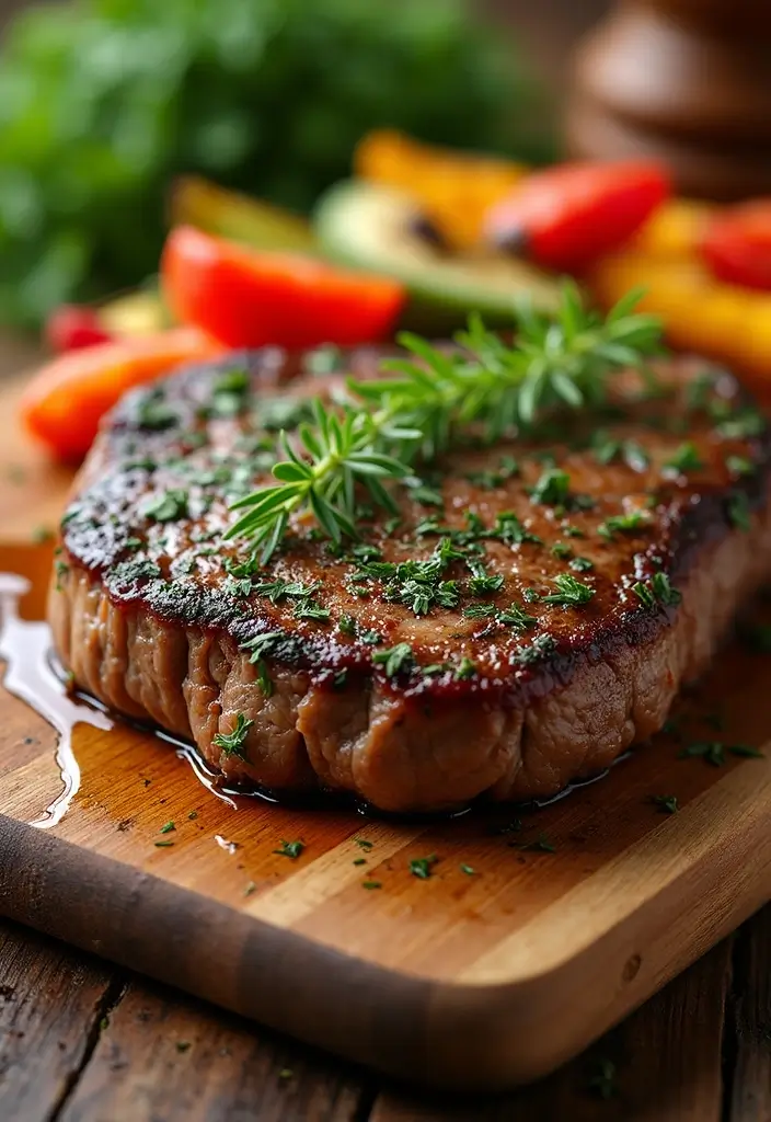 28 Pan-Seared Steak Recipes for Perfect Crusts - 2. Herb-Crusted Steak