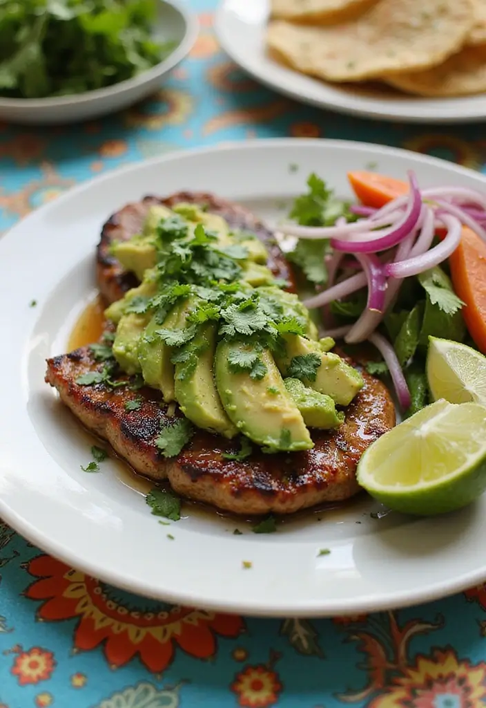 28 Pan-Seared Steak Recipes for Perfect Crusts - 28. Avocado Cilantro Steak