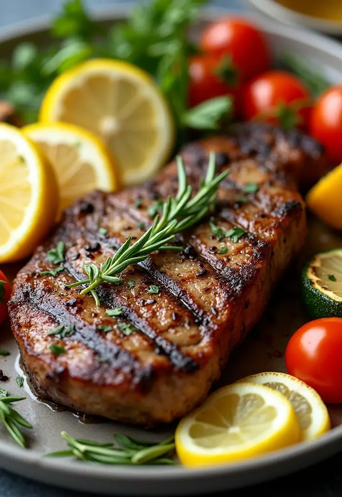 28 Pan-Seared Steak Recipes for Perfect Crusts - 8. Lemon Rosemary Steak