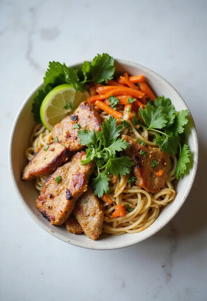 28 Pork Noodle Recipes for Cozy Evenings - 3. Vietnamese Pork Noodle Salad