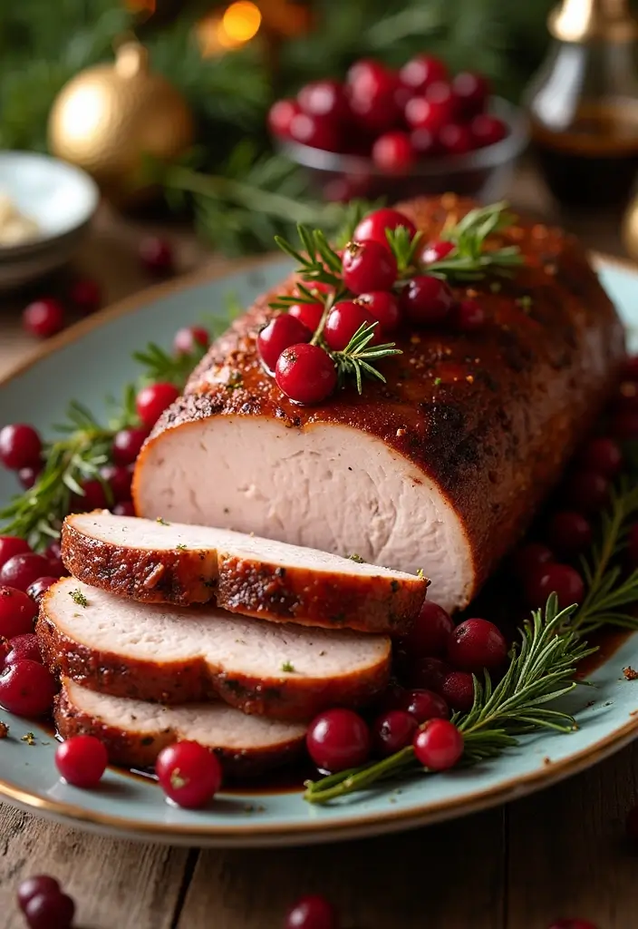 28 Pork Roast Recipes That Impress at Family Gatherings - 14. Cranberry Balsamic Pork Roast