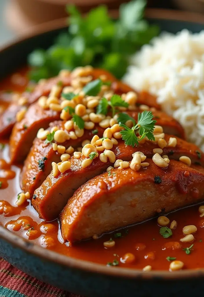 28 Pork Roast Recipes That Impress at Family Gatherings - 19. Thai Peanut Pork Roast