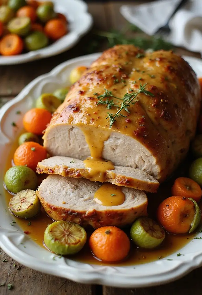28 Pork Roast Recipes That Impress at Family Gatherings - 20. Honey Mustard Pork Roast