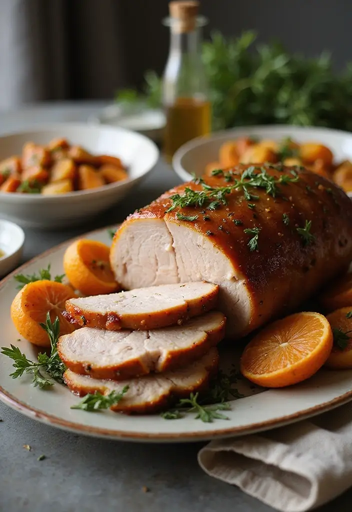 28 Pork Roast Recipes That Impress at Family Gatherings - 3. Apricot Dijon Glazed Pork Roast