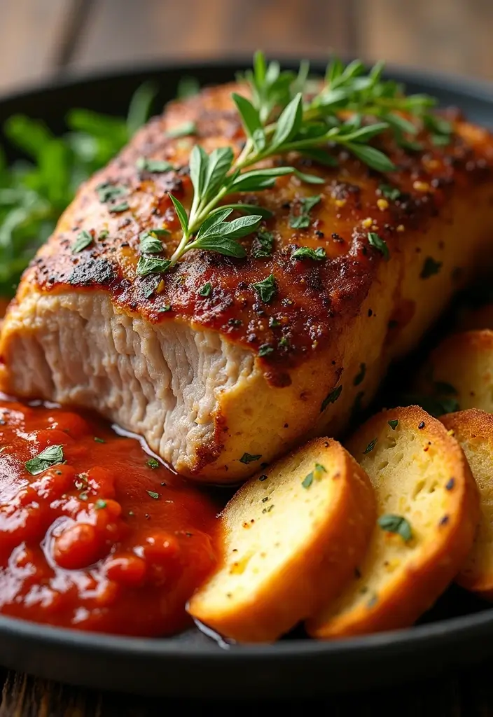 28 Pork Roast Recipes That Impress at Family Gatherings - 6. Italian Herb Pork Roast