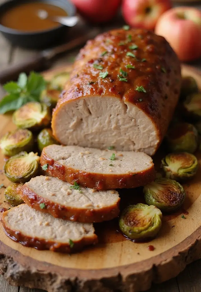 28 Pork Tenderloin Recipes Full of Flavor - 18. Apple Cider Glazed Pork Tenderloin