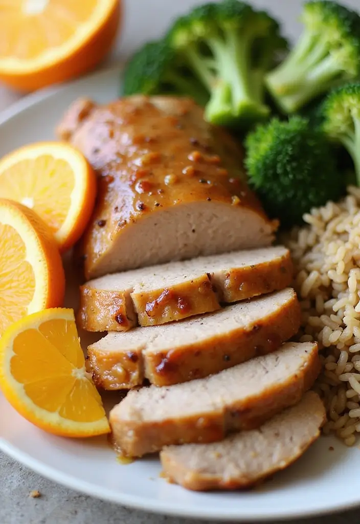 28 Pork Tenderloin Recipes Full of Flavor - 21. Orange Ginger Glazed Pork Tenderloin