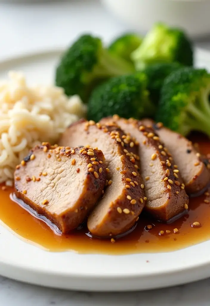28 Pork Tenderloin Recipes Full of Flavor - 24. Sesame Ginger Pork Tenderloin