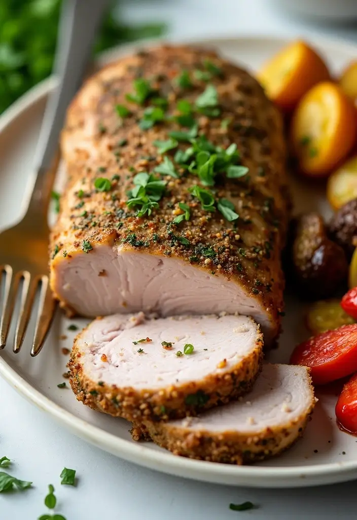 28 Pork Tenderloin Recipes Full of Flavor - 27. Herb Crusted Pork Tenderloin