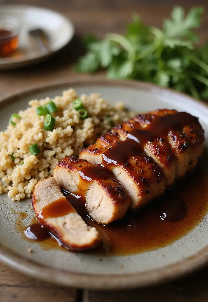 28 Pork Tenderloin Recipes Full of Flavor - 4. Maple Balsamic Pork Tenderloin
