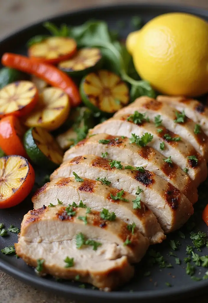 28 Pork Tenderloin Recipes Full of Flavor - 8. Lemon Herb Grilled Pork Tenderloin