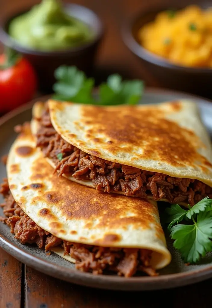 28 Shredded Beef Recipes Perfect for Tacos and Sandwiches - 10. Shredded Beef Quesadillas