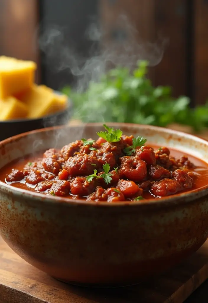 28 Shredded Beef Recipes Perfect for Tacos and Sandwiches - 13. Shredded Beef Chili
