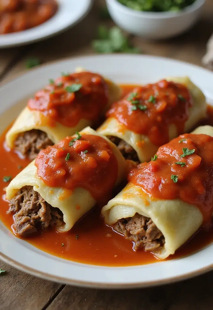 28 Shredded Beef Recipes Perfect for Tacos and Sandwiches - 24. Shredded Beef Cabbage Rolls