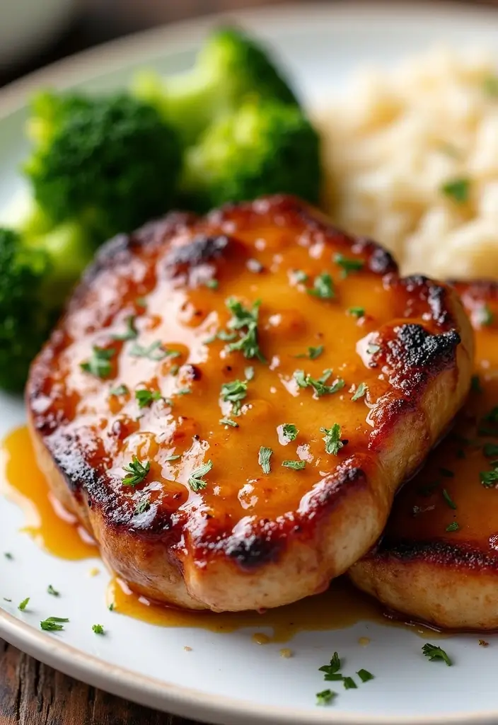 28 Slow Cooker Meat Recipes That Melt in Your Mouth - 14. Honey Garlic Pork Chops