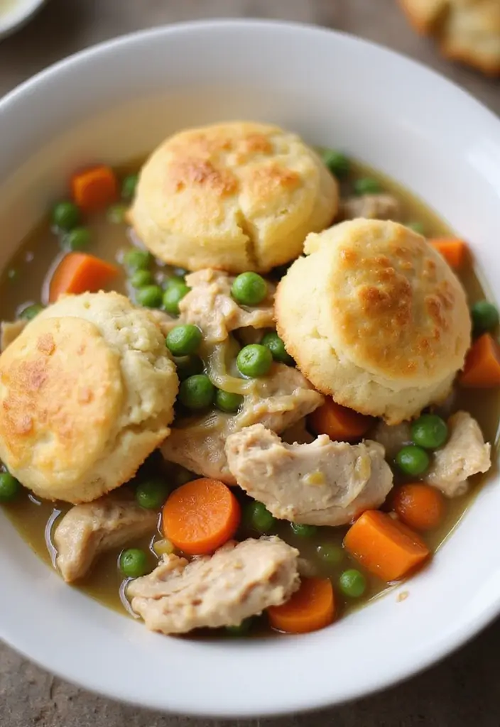 28 Slow Cooker Meat Recipes That Melt in Your Mouth - 19. Chicken and Dumplings