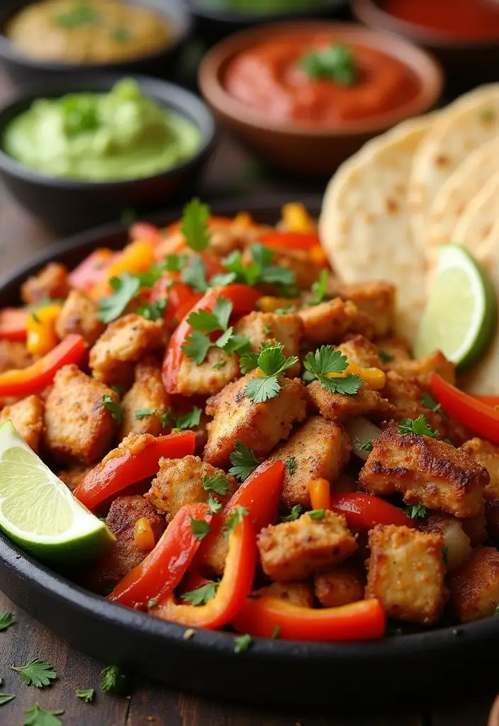 28 Slow Cooker Meat Recipes That Melt in Your Mouth - 23. Chicken Fajitas
