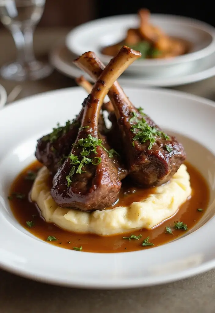 28 Slow Cooker Meat Recipes That Melt in Your Mouth - 6. Tender Lamb Shanks