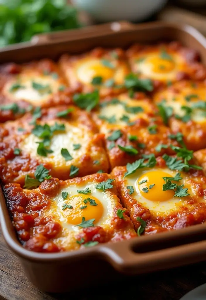 28 Steak Breakfast Recipes to Start Strong - 19. Spicy Steak and Egg Breakfast Casserole