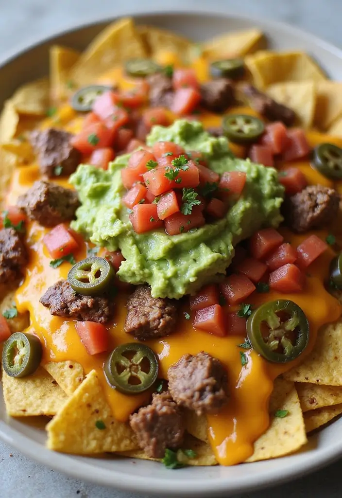 28 Steak Breakfast Recipes to Start Strong - 23. Steak and Jalapeño Breakfast Nachos
