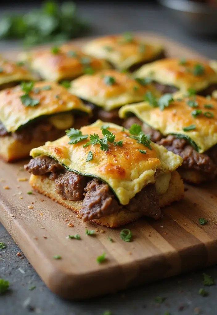 28 Steak Breakfast Recipes to Start Strong - 24. Steak and Zucchini Breakfast Bake
