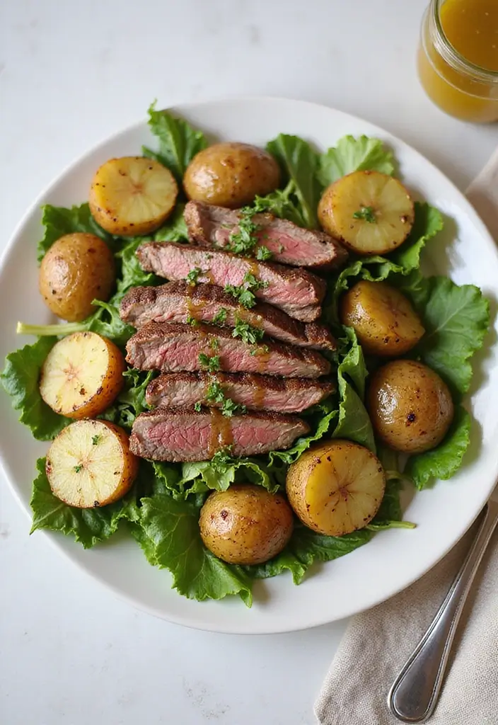 28 Steak and Potato Recipes for True Comfort Food - 11. Steak and Potato Salad