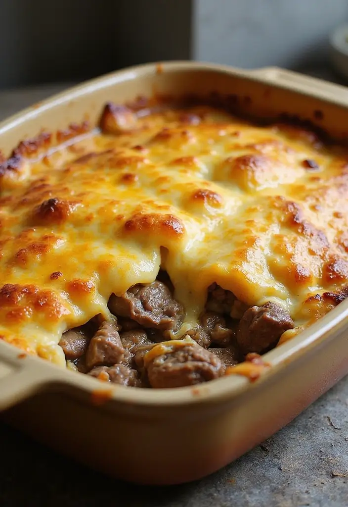 28 Steak and Potato Recipes for True Comfort Food - 2. Creamy Steak and Potato Casserole