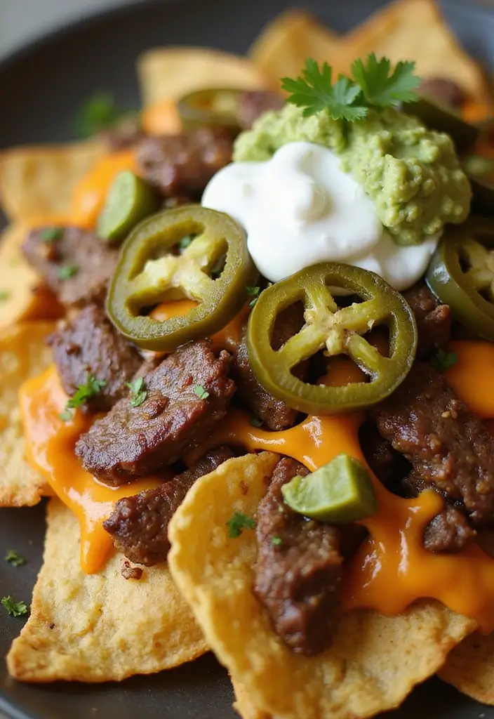 28 Steak and Potato Recipes for True Comfort Food - 24. Steak and Potato Nachos
