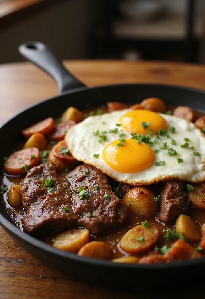28 Steak and Potato Recipes for True Comfort Food - 28. Steak and Potato Breakfast Hash
